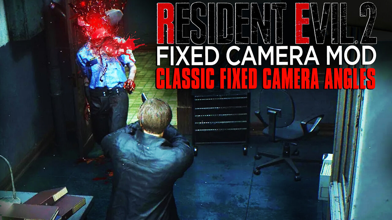 Resident Evil 2 Remake with Fixed Camera Mod – Classic Survival Horror Returns!