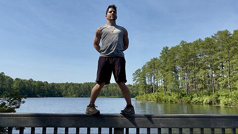 Siu Nim Tao at Reservoir Lake Park! #yeshua #jesus #wingchun #kungfu #vingtsun #gungfu #nature #hike
