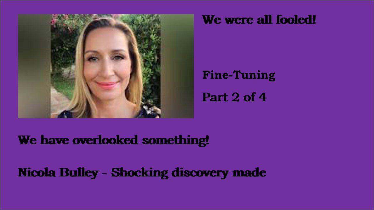 Nicola Bulley - Fine-Tuning 2/4
