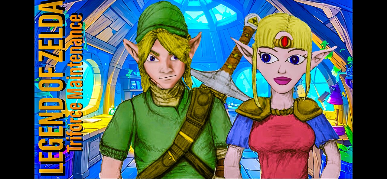 Legend of Zelda Triforce Maintenance