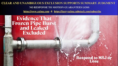 Clear and Unambiguous Exclusion Supports Summary Judgment