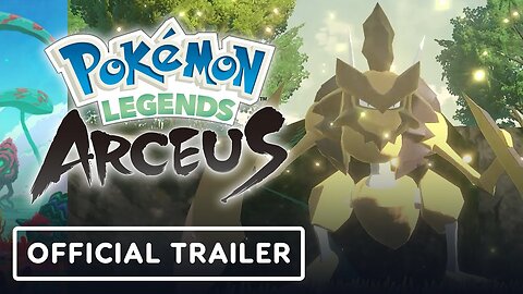 Pokemon Legends - Arceus - Official Noble Pokémon Trailer