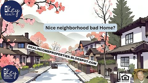 Nice neighborhood bad Home?