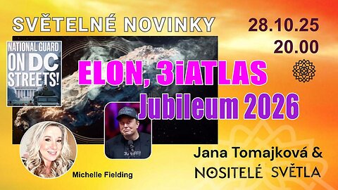 SVETELNÉ NOVINKY💫: ELON, 3iATLAS, Jubileum 2026