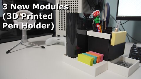 I made 3 new modules for my 3D Printed Pen Holder
