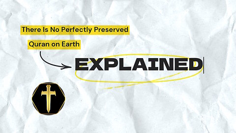 There Is No Preserved Quran On Earth