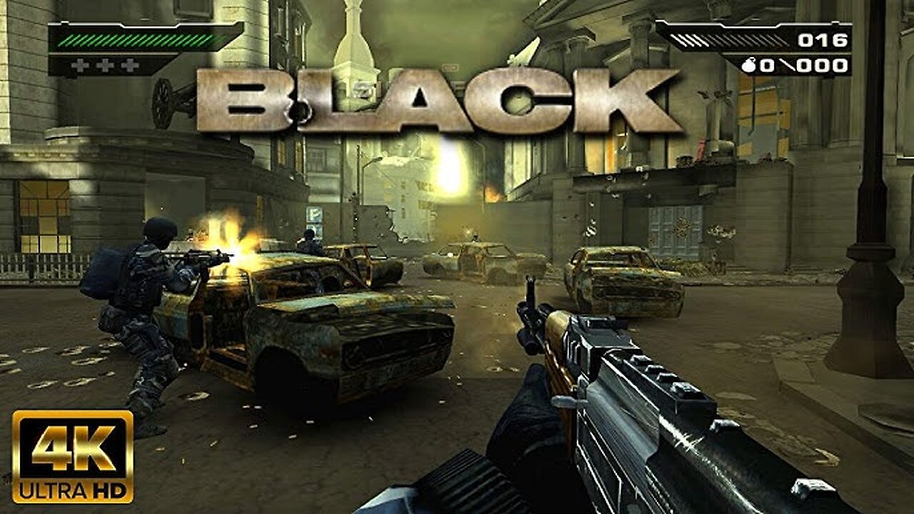 [+18] BLACK (PS2) Gameplay