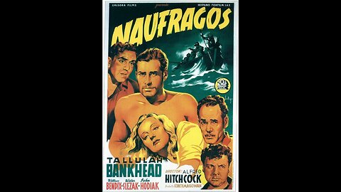 Náufragos 1944 HD 1080 Español Completa Alfred Hitchcock