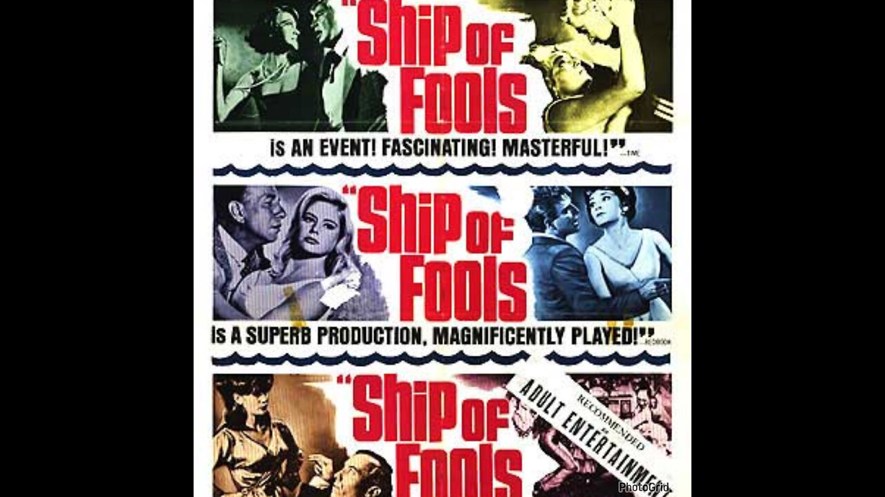 CS #166-Ship of Fools (1965) Viven Leigh, Simone Signoret, Jose Ferrer