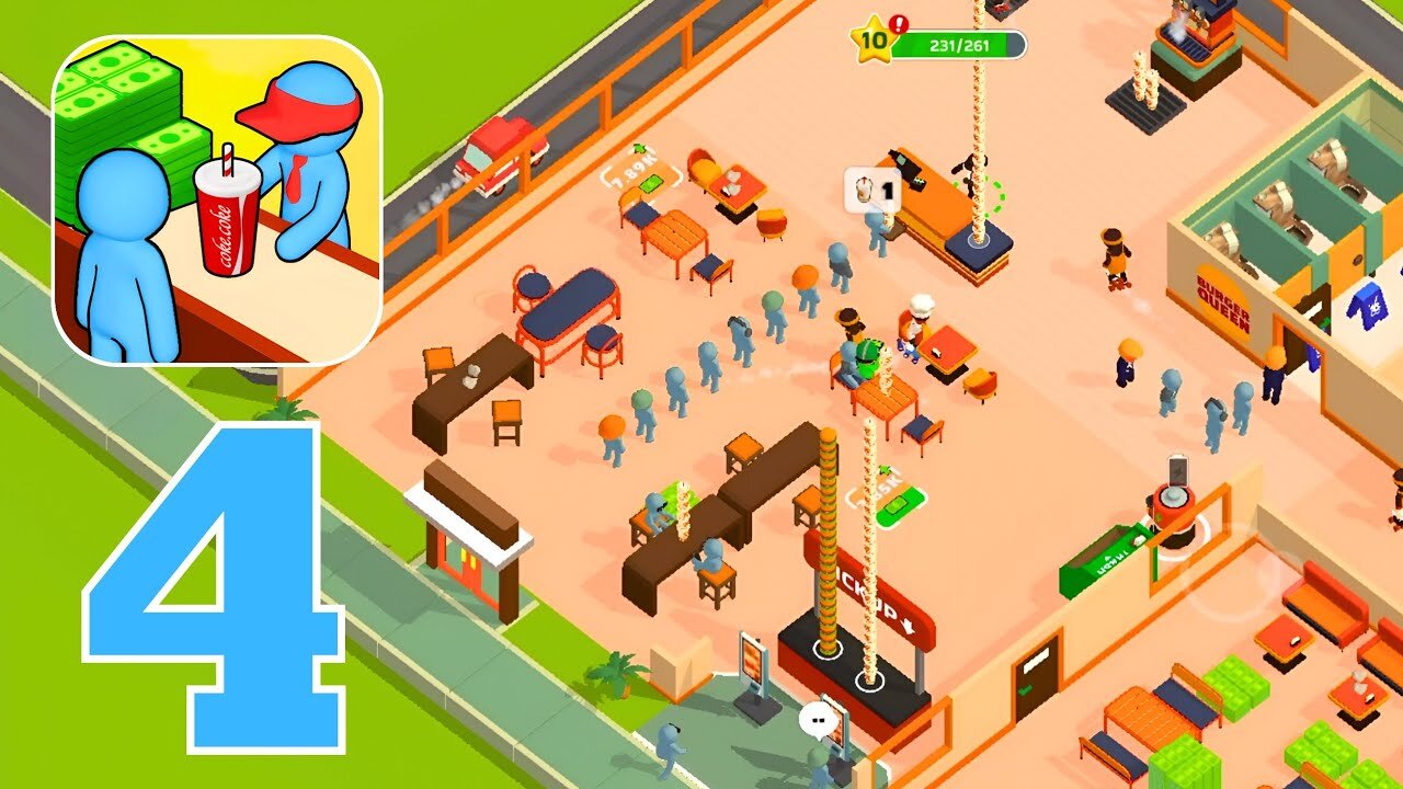 Burger Please! - Gameplay Walkthrough | Part 4 (Android, iOS)