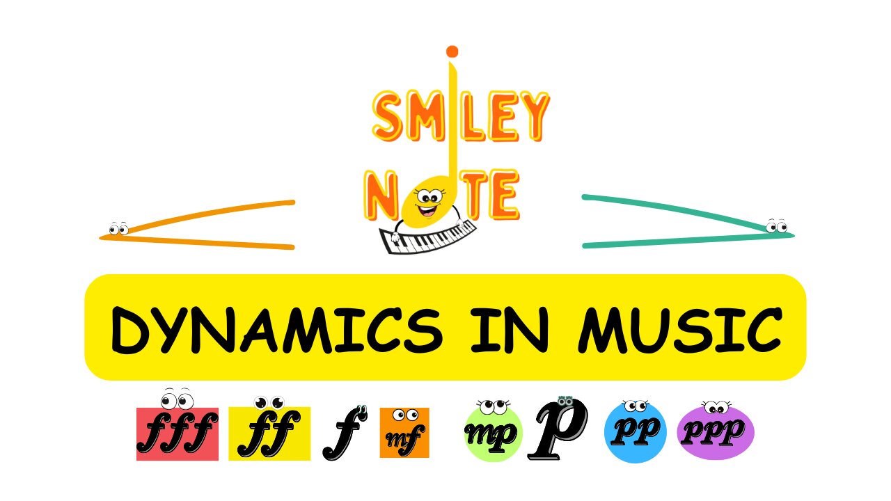 DYNAMICS in Music - forte, piano, crescendo, diminuendo | Music Lesson for Kids