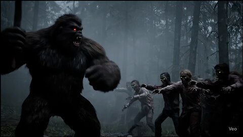 Sasquatch vs. Zombies! 👽👣🧟‍♂️