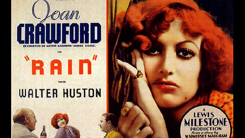 Rain (1932) Full Movie | IN COLOR💫| Drama | Joan Crawford | Classic