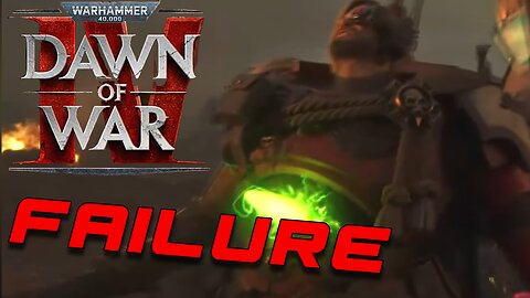 Dawn of war 4 is an Instant Failure