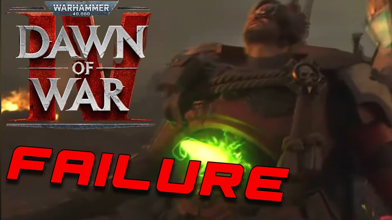Dawn of war 4 is an Instant Failure