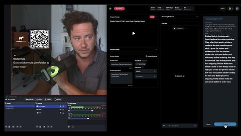 Rumble Studio Direct RTMP Host Read Widget Tutorial