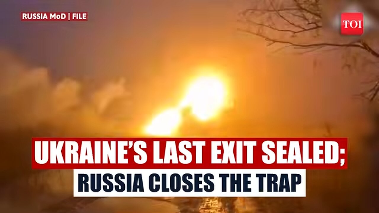 Russia Seals Off Pokrovsk: Ukrainian Troops Trapped As Moscow Tightens Donetsk Encirclement