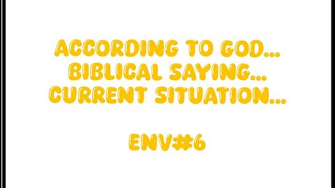 ENV#6... Children belong to God. Satanism blood drinking; and WEF... is in on it part1