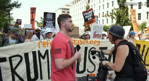 🚨MUST WATCH: I just took over the “Refuse Fascism” protest in Washington DC.