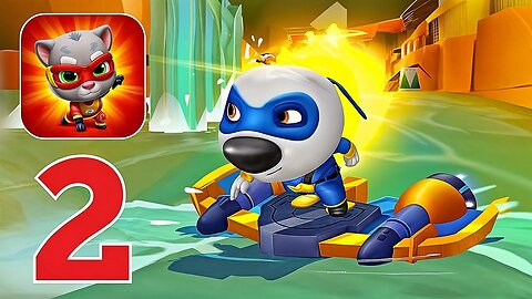 Talking Tom Hero Dash - Gameplay Walkthrough | Part 2 (Android, iOS)