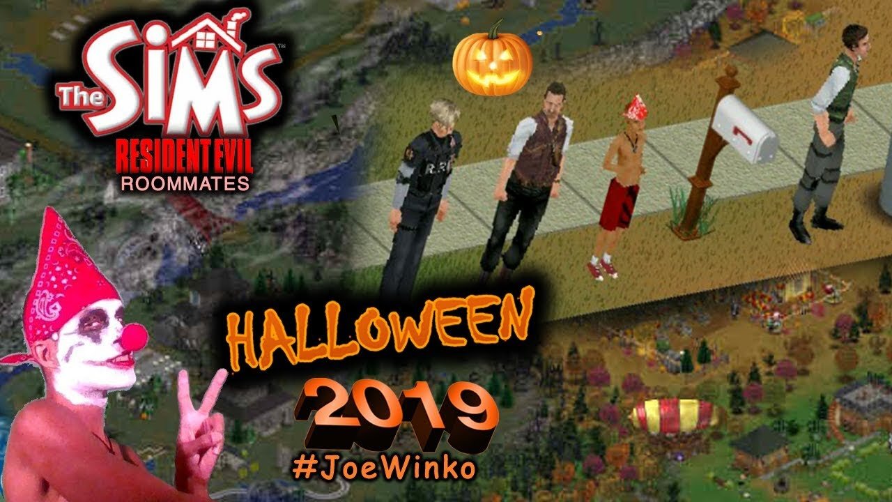 Halloween in the Sims 1! (Oct 31st 2019) - Joe Winko