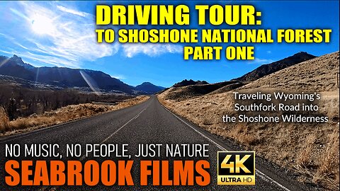 Driving Tour to Shoshone National Forest - Part One: Traveling Wyoming's Southfork Road