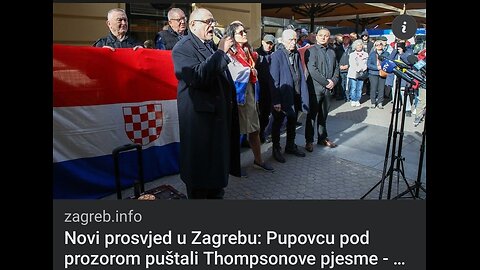 Novi prosvjed u Zagrebu: "Pupovcu pod prozorom puštali Thompsonove pjesme"