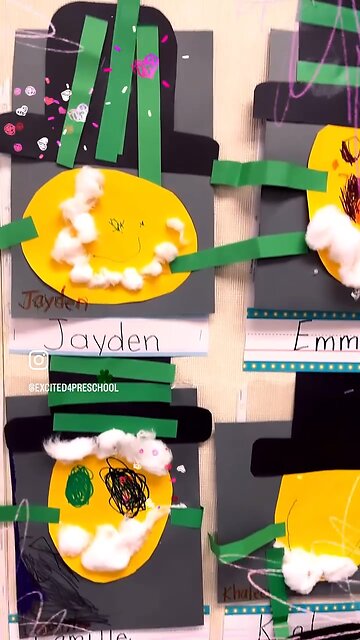 🍀✨🎶LET’S MAKE A LUCKY LEPRECHAUN🍀✨🎶 ART And CRAFTS