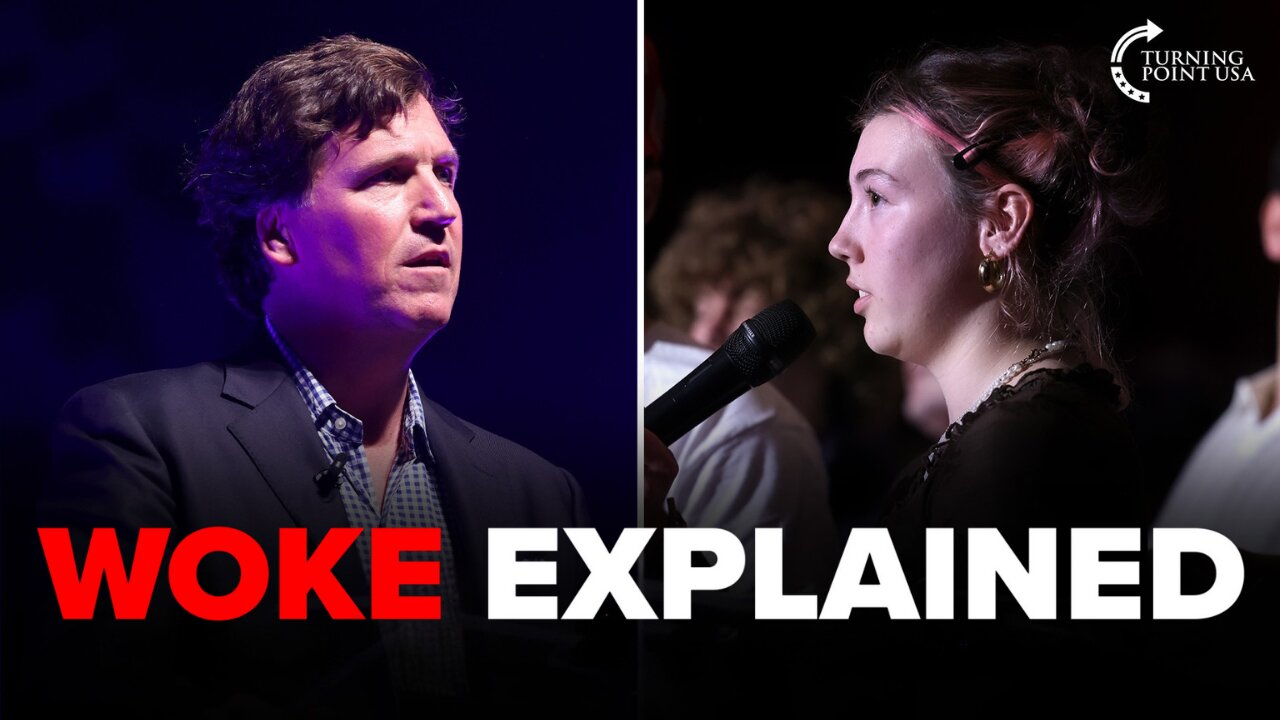 What Does 'Woke' Really Mean? | Tucker Carlson vs. Liberal Student