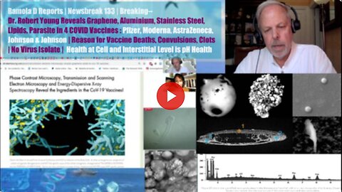 BREAKING: Dr. Young Reveals Graphene, Aluminium, LNP Capsids, Parasite in 4 Vaccines