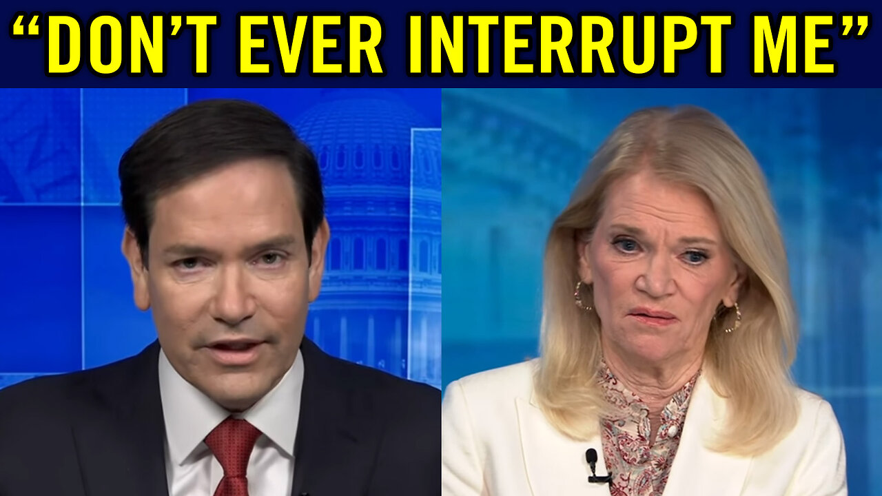 Liberal Karen INSTANTLY REGRETS Interrupting Marco Rubio