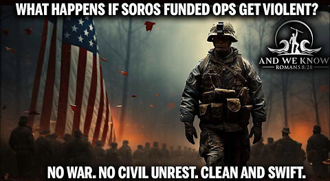 Soros funded INSURRECTIONISTS, NG and Marines riot control, BIG WEEK, Bass/NEWSCUM exposed