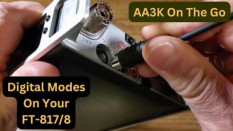 Want to run digital modes on your FT-817/818? Here's how!