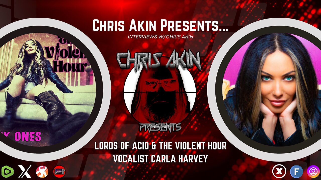 Carla Harvey (Lords of Acid/Violent Hour) on New Bands & Benante in Pantera (Commercial Free)