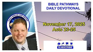 Bible Pathways Daily Devotional Nov 17, 2025