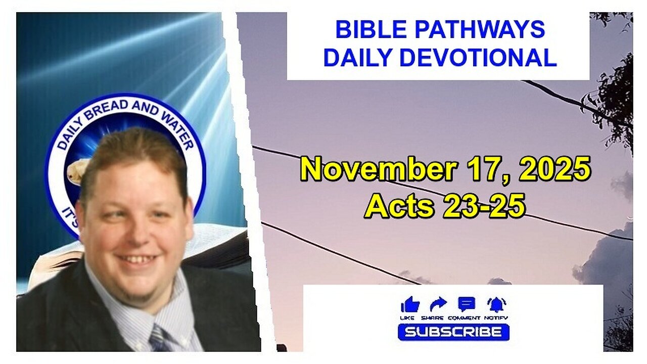 Bible Pathways Daily Devotional Nov 17, 2025