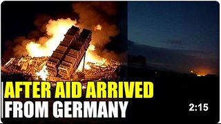 Starokostiantyniv Airport was attacked by Russia during the unloading of Western aid