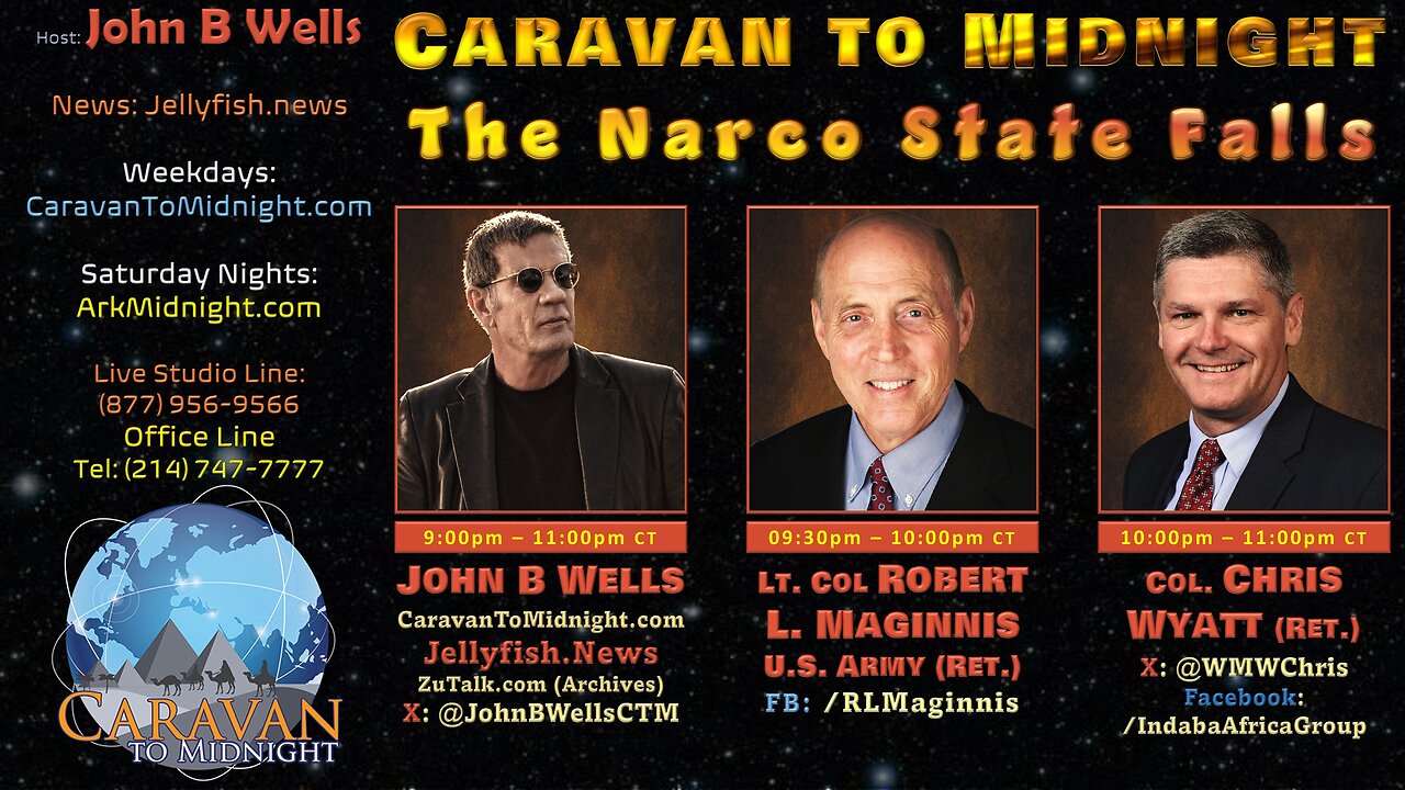 The Narco State Falls - John B Wells LIVE