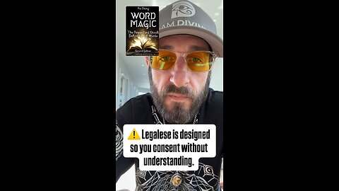 Legalese is designed so you consent without understanding... 💯💥