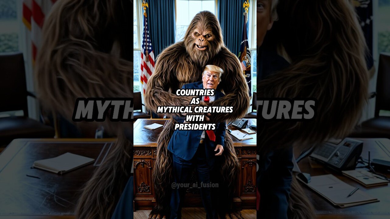 Countries As Mythical Creatures With Presidents! 🔥💀