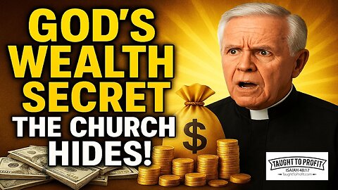 God's Wealth Secret The Church Hides! 