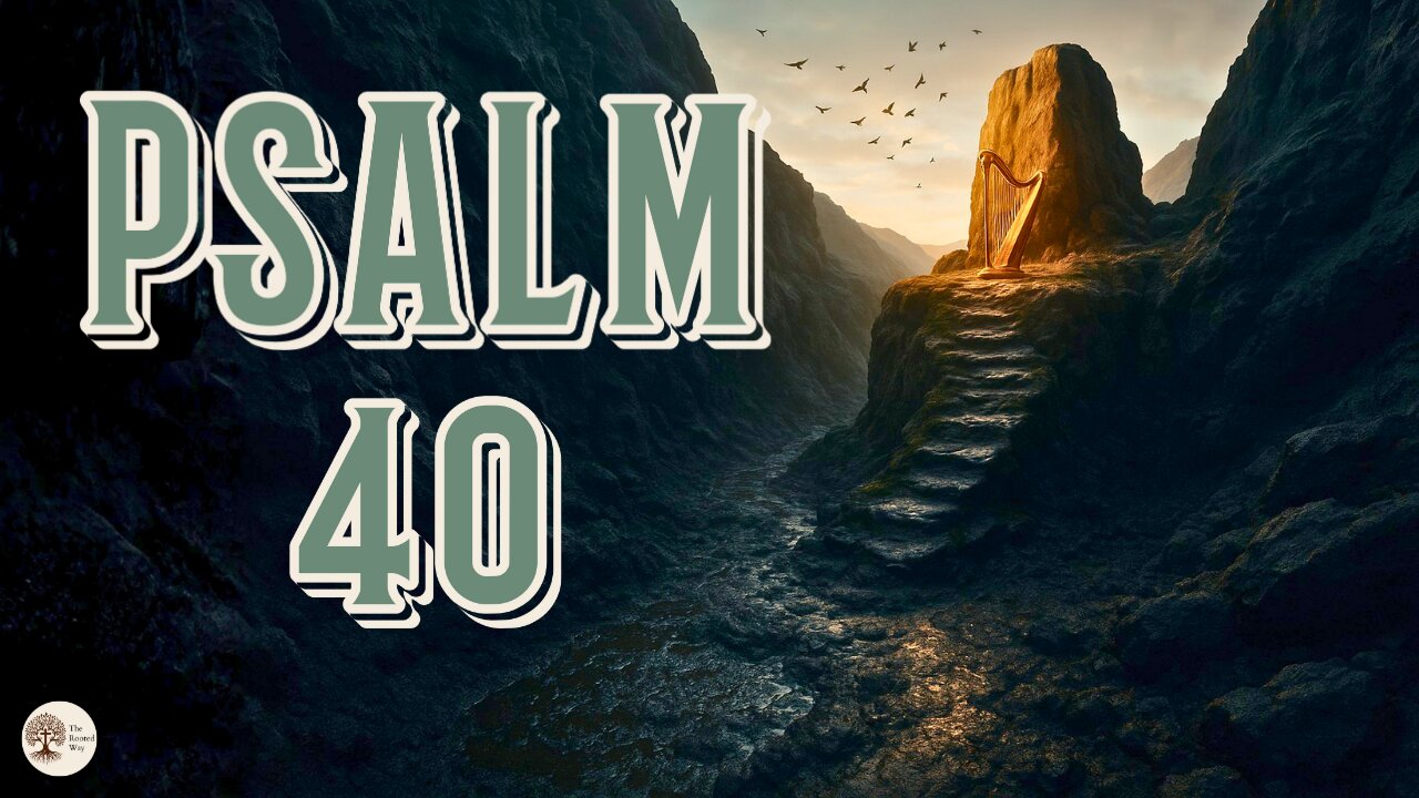 Psalm 40 Audio Bible Reading | Obedience to God (NIV with Text).