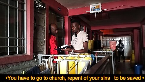You have to go to church to be saved - 2025