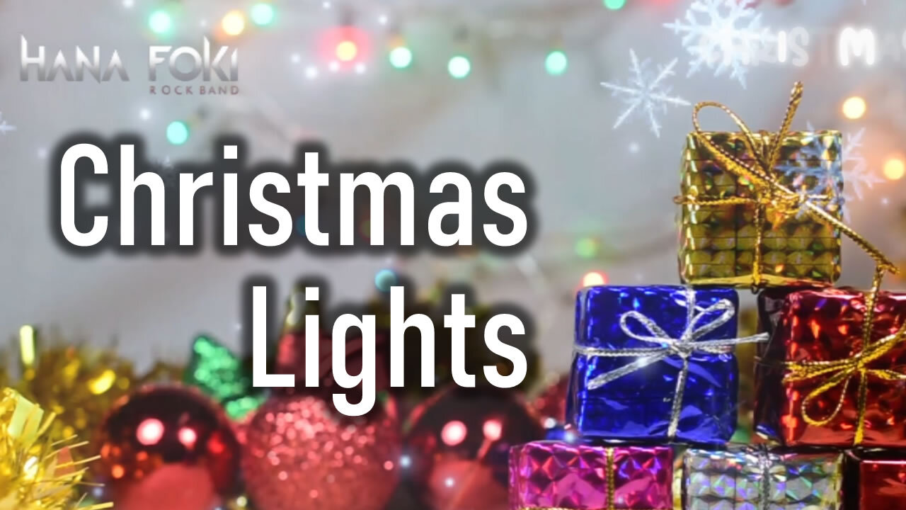 Hana Foki - Christmas Lights (Lyric Video)