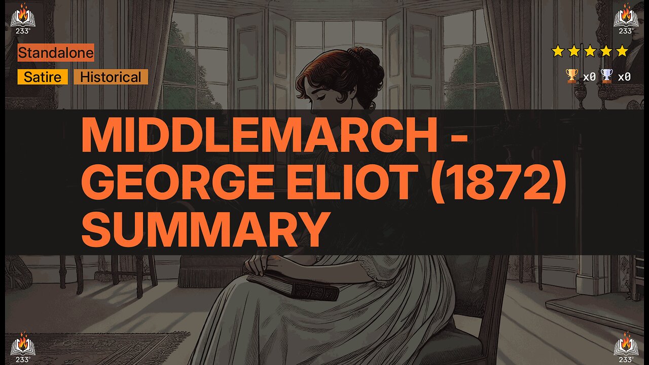 Middlemarch - George Eliot (1872) Summary