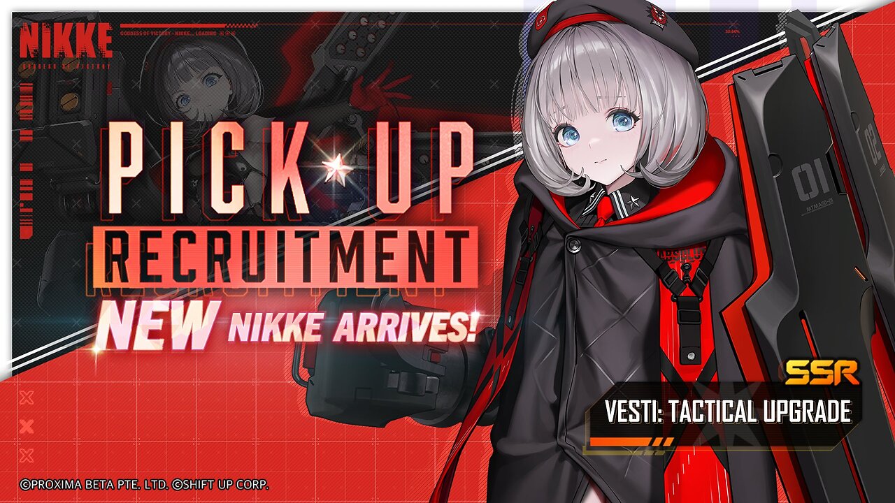 Goddess of Victory Nikke Absolute Game play Banner Vesti Tactical Upgrade