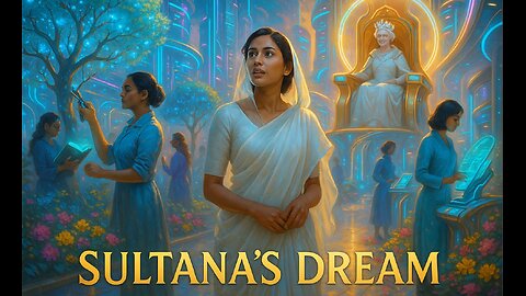 Sultana’s Dream | সুলতানার স্বপ্ন | Begum Rokeya’s Feminist Utopia | Bedtime Story | ToonyWorldAi