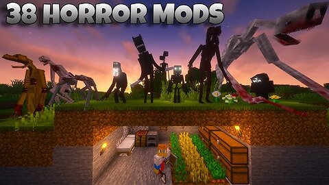 Surviving ALL of the Most HORRIFYING Mods in Minecraft...