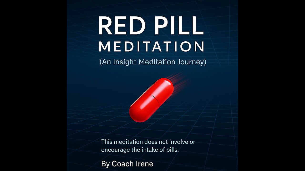 Red Pill Meditation for Clarity & Inner Truth