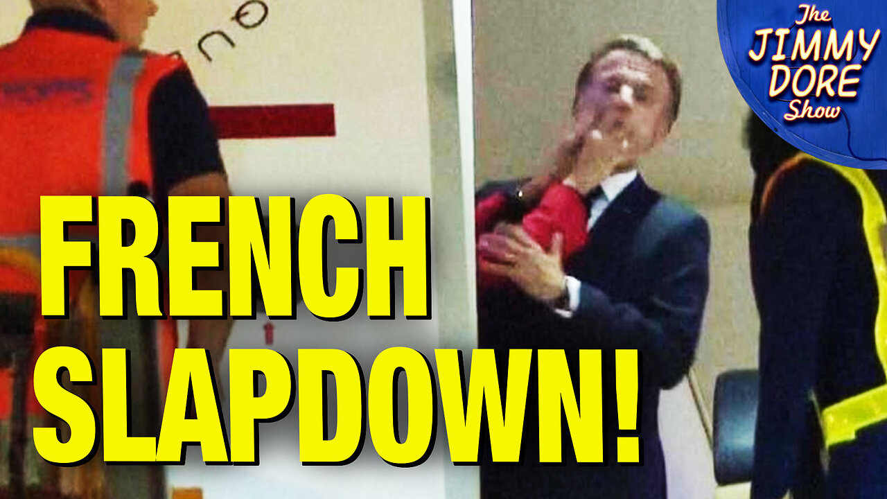 Macron Claims Wife’s Slap Is A RUSSIAN Deep Fake!